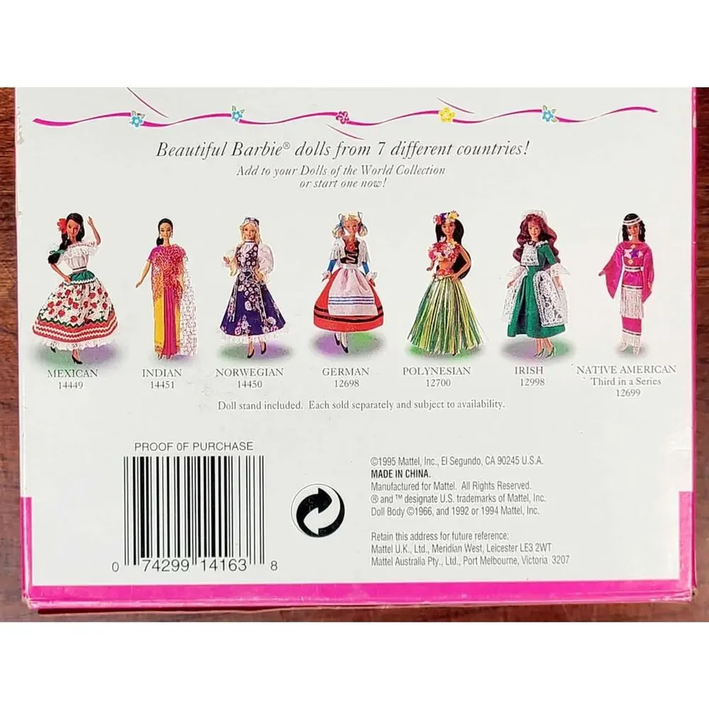 Vintage Mattel Japanese Barbie, Dolls Of The World, 1995 Collector's Edition New